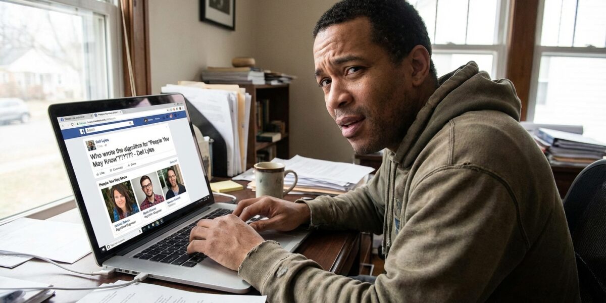 Image for: Area Man Demands Name Of Engineer Responsible For 'People You May Know,' Algorithm Surfaces Engineer Immediately