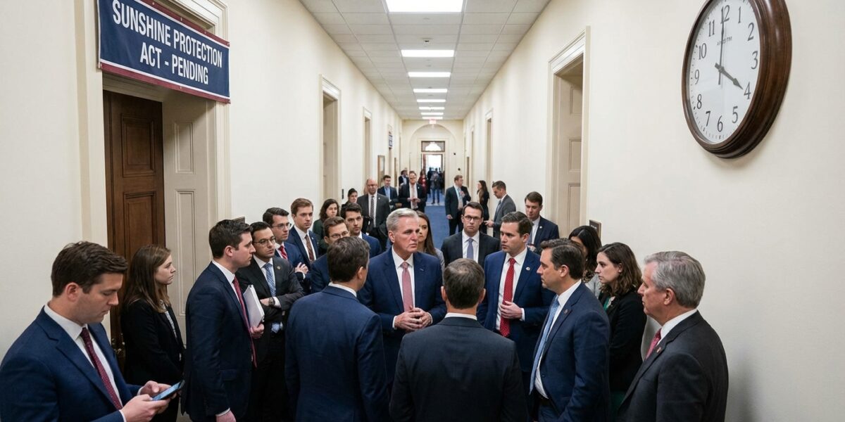 Image for: Congress Fails To Pass Sunshine Protection Act For Fifth Consecutive Year, Members Blame Each Other While Being Visibly Tired