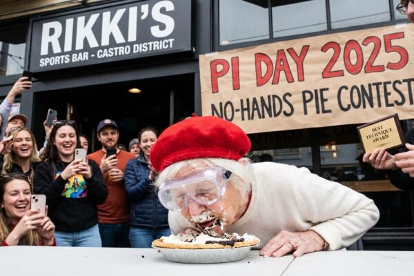 Image for: In The Most Pi Day Story Of All Pi Days, An 81-Year-Old Won 'Best Technique' At A Pie-Eating Contest And Her Quote Is A Work Of Art