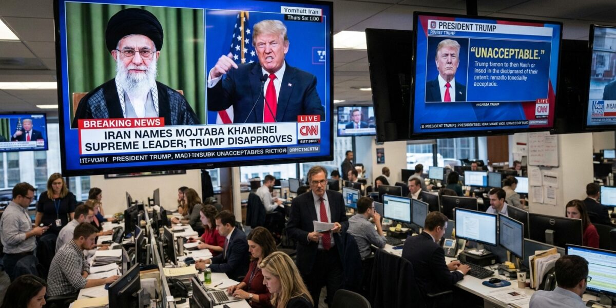 Image for: Iran Selects New Supreme Leader Without Checking With Trump First, Trump Not Happy