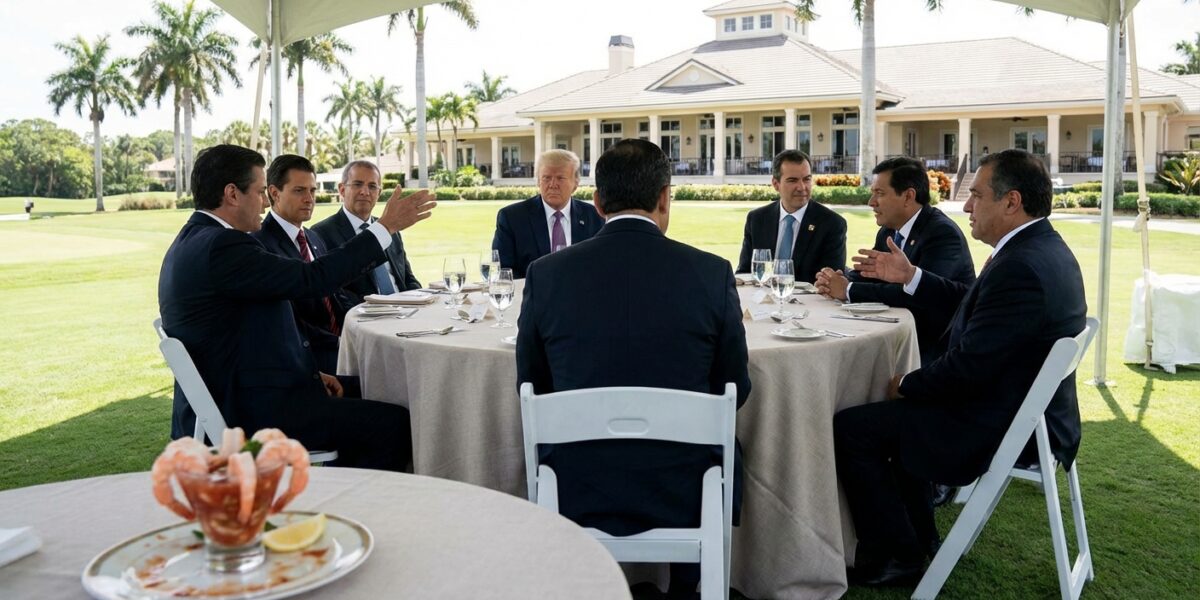 Image for: Latin American Leaders Summoned To President's Golf Club For Diplomacy, Bring Sunscreen, Leave With Vague Commitments
