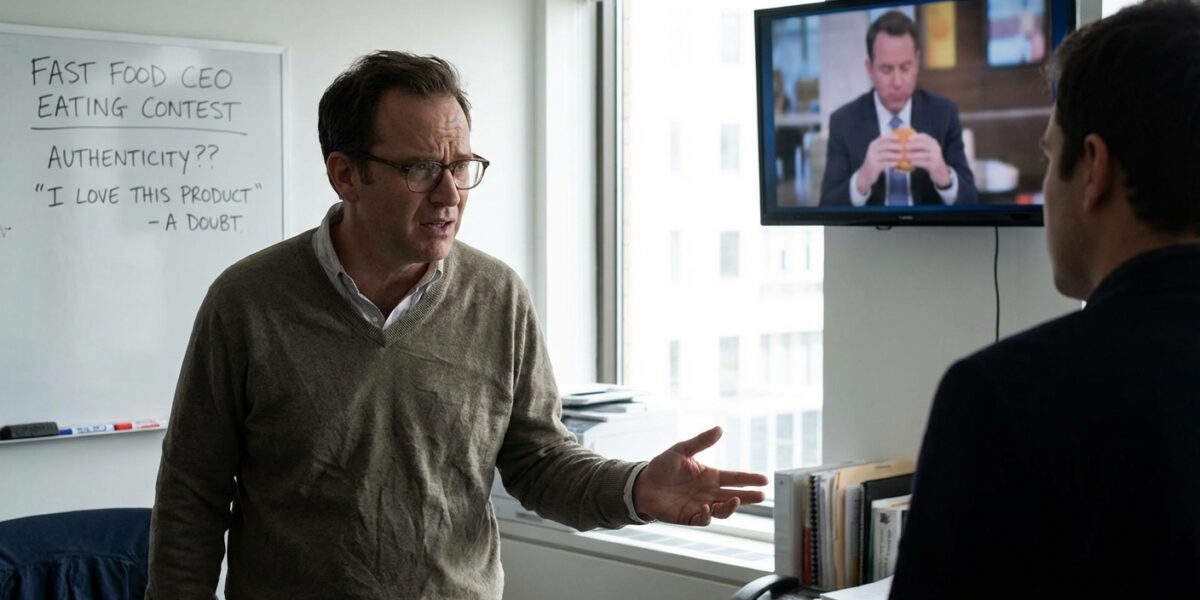 Image for: Man Who Calls Burgers 'Products' Now Offers Opinions On How Competitors Could Better Call Burgers 'Burgers'