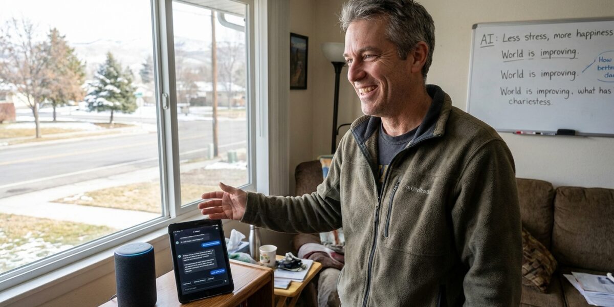 Image for: Man Who Gets All His News From AI Chatbot Now Completely At Peace With Everything, Dangerously Misinformed About Three Specific Things