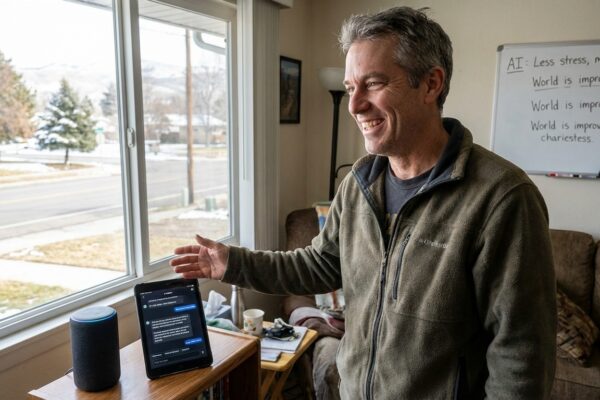 Image for: Man Who Gets All His News From AI Chatbot Now Completely At Peace With Everything, Dangerously Misinformed About Three Specific Things