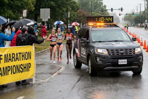 Image for: Marathon Officials Redirect Lead Runners Off Course, Award Victory To Confidence And A Good Sense Of Direction