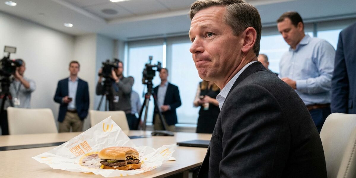 Image for: McDonald's CEO Assures Public He Will Be 'Finishing The Product Off-Screen,' Sources Report He Has Not