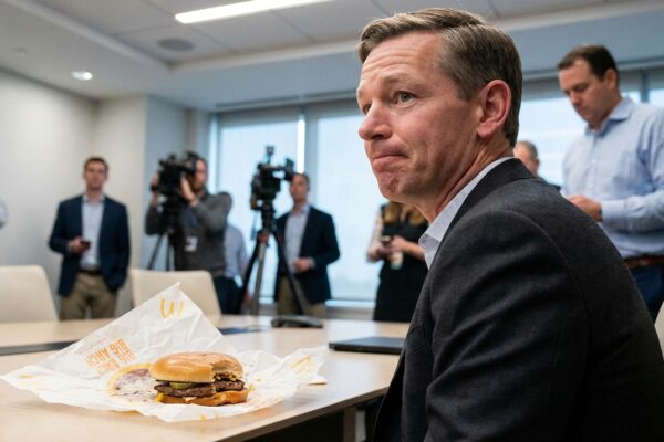 Image for: McDonald's CEO Assures Public He Will Be 'Finishing The Product Off-Screen,' Sources Report He Has Not