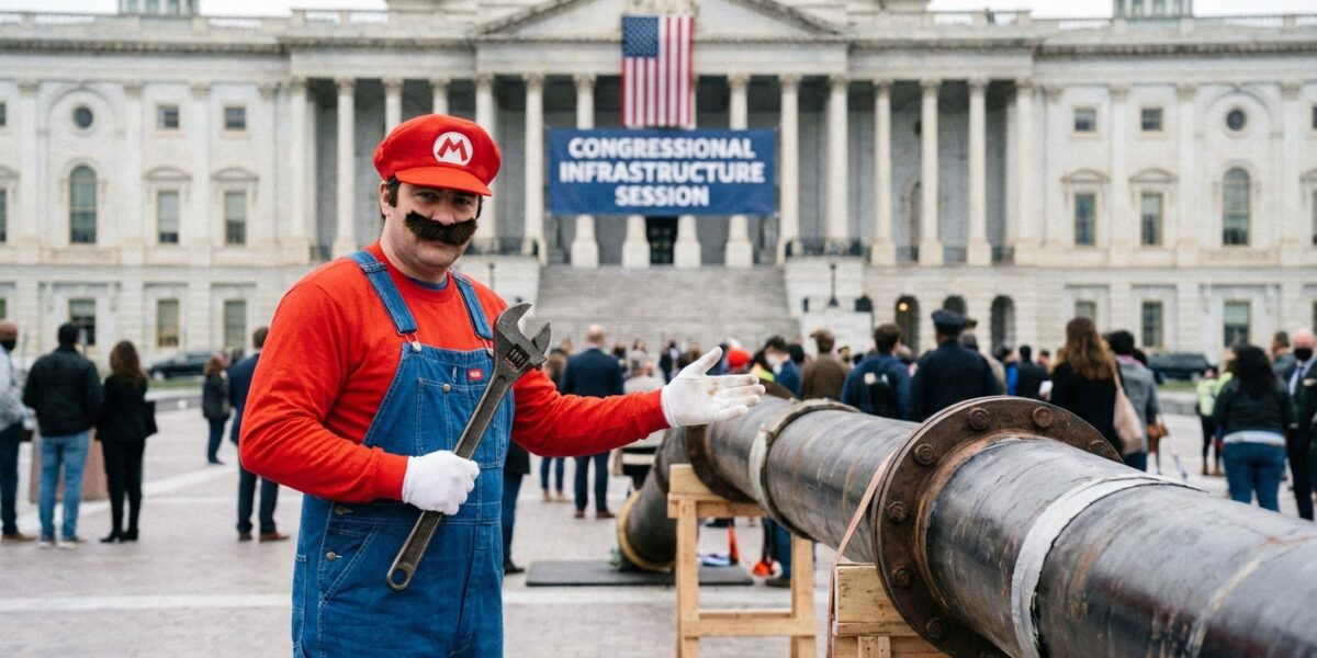 Image for: Nation Celebrates MAR10 Day By Acknowledging That A Plumber Has Done More For Infrastructure Than Congress