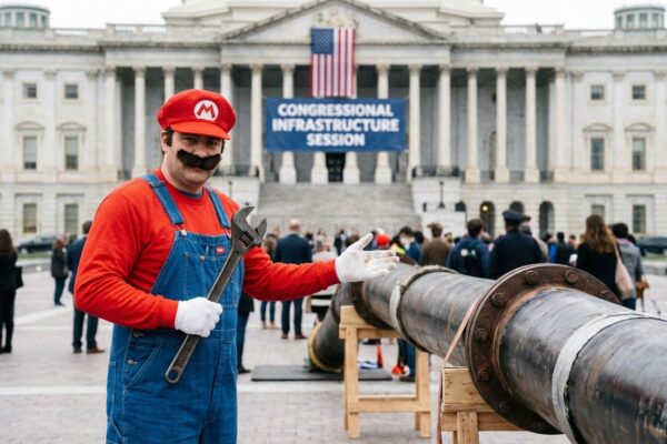 Image for: Nation Celebrates MAR10 Day By Acknowledging That A Plumber Has Done More For Infrastructure Than Congress
