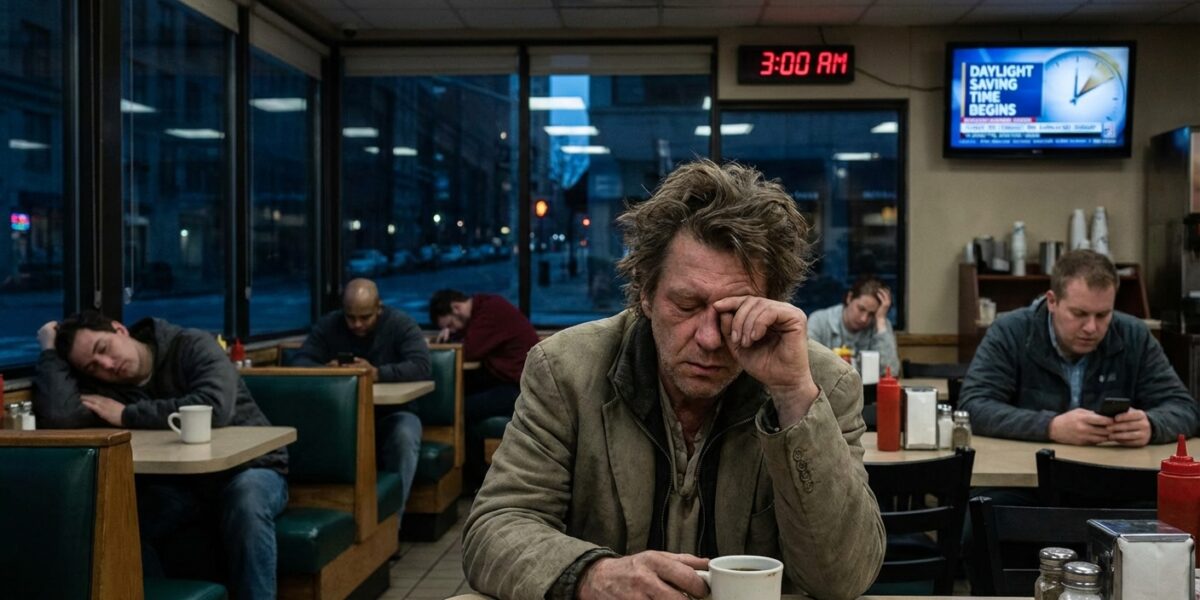 Image for: Nation Loses Hour Of Sleep It Did Not Have To Spare, Carries On With Remarkable Stubbornness