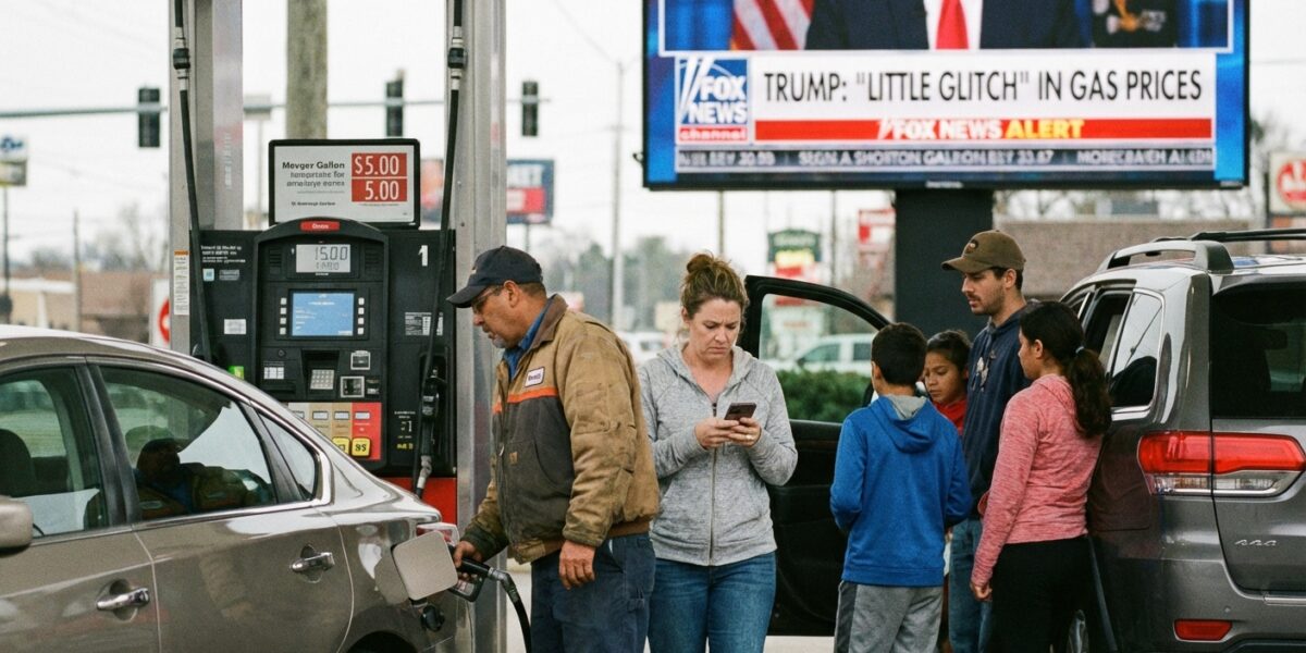 Image for: Nation Relieved To Learn Gas Prices Are Just A 'Little Glitch,' Plans Accordingly