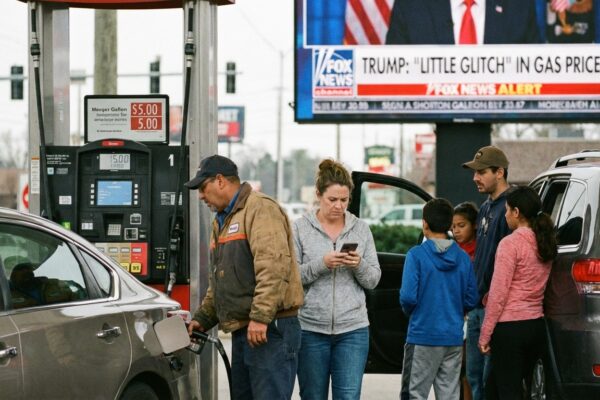 Image for: Nation Relieved To Learn Gas Prices Are Just A 'Little Glitch,' Plans Accordingly