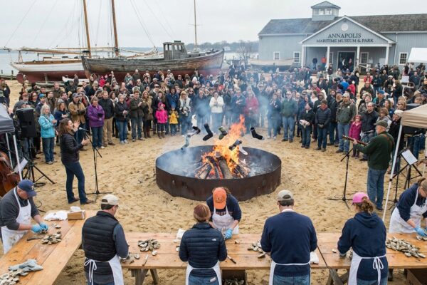 Image for: Nation's Oil At $116 A Barrel; Annapolis Sailors, Who Burn Socks To Start Sailing Season, Have Accidentally Created The Only Emotionally Appropriate Response To Current Events