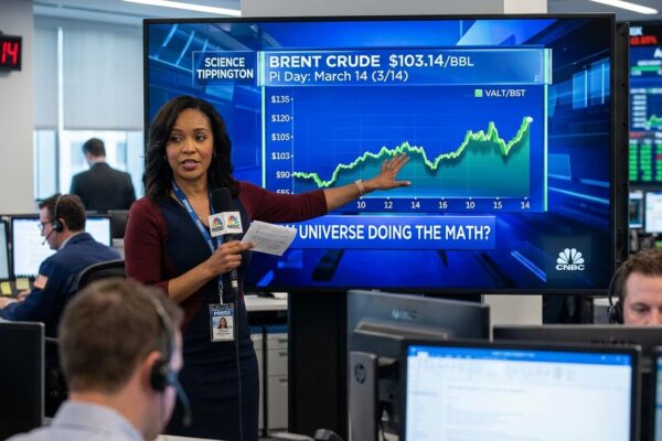 Image for: Oil Closes At $103.14 Per Barrel On Pi Day, Universe Apparently A Math Nerd