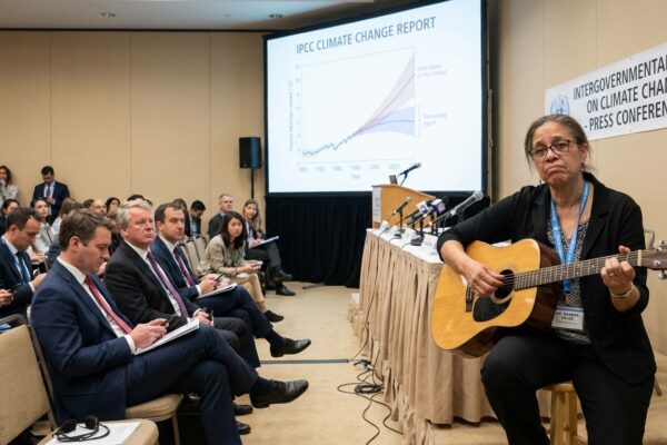 Image for: Scientists Confirm Climate Is Still Changing, Note Nobody Has Responded To Their Previous 47 Confirmations, Begin Learning Guitar