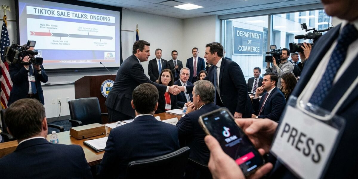 Image for: TikTok Sale Negotiations Continue; App Remains On Phones Of 170 Million Americans Who Have Stopped Following The Plot