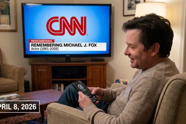 Image for: CNN Airs Touching Tribute To Michael J. Fox; Michael J. Fox, Who Was Watching CNN, Would Like CNN To Know He Is Still Here