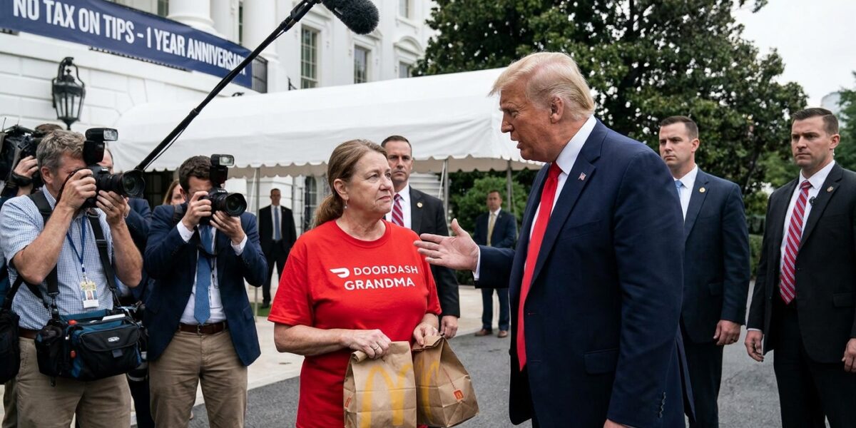 Image for: DoorDash Delivers McDonald's To The White House In Event President Immediately Asks If It Looks Staged; DoorDash Grandma Declines To Opine On Trans Athletes; HelloFresh Issues Statement About Preheating An Oven; DASH Stock Has Its Best Day In Eight Weeks; The Book Was About Humility