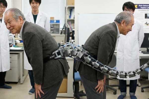 Image for: Japan Has Spent 25 Million Years Of Evolution's Work And Put The Tail Back; The Tail Is Robotic, One Meter Long, Seahorse-Inspired, And Designed For The Elderly; Evolution Has Not Commented; Douglas Has The Structural Analysis