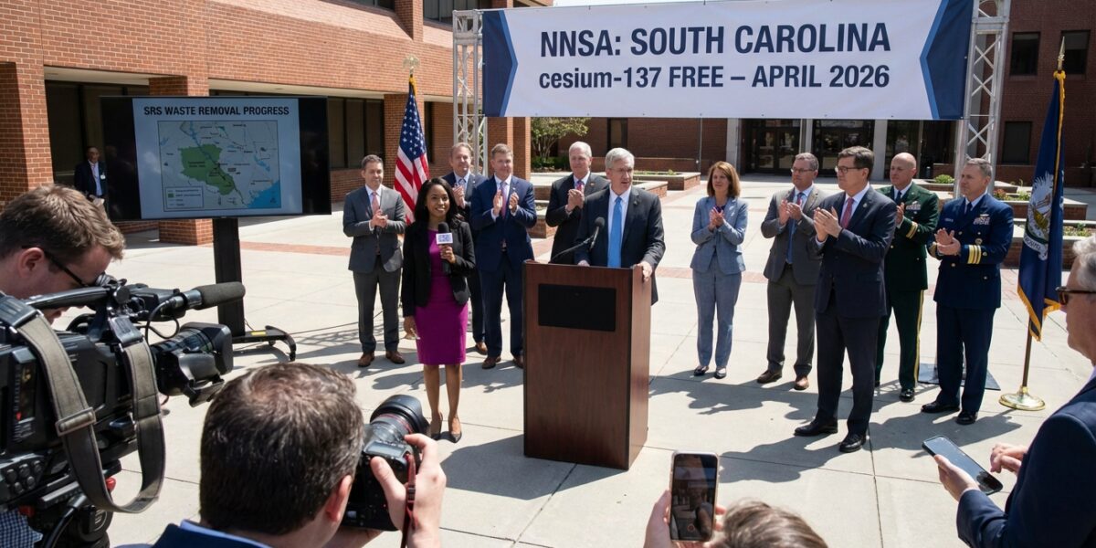 Image for: South Carolina Now Officially Free Of High-Risk Cesium-137, Per The Government Agency That Would Like You To Know This, And Also That The 33 Million Gallons Of Radioactive Waste Still In The Ground Is Doing Great