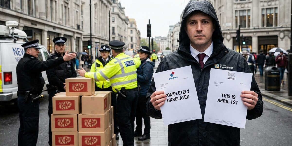 Image for: The 413,793 Stolen KitKat Bars Have Been Located: They Were In Domino's UK Headquarters The Entire Time