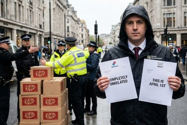 Image for: The 413,793 Stolen KitKat Bars Have Been Located: They Were In Domino's UK Headquarters The Entire Time