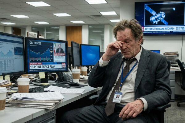 Image for: The Artemis II Crew Broke The Human Distance Record At 252,760 Miles From Earth, Which Is Also The Distance Between What The Government Says Is Happening With Iran And What Is Actually Happening