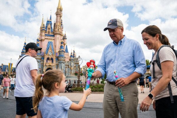 Image for: A Coalition Of Online MAGA Influencers Spent Late March Attacking Senator Lindsey Graham Of South Carolina For Holding A Forty-Dollar Bubble Wand At Disney World; The Bubble Wand Belonged To A Little Girl Whose Parent Was In The Bathroom And Whom Graham Was, Per A TMZ Eyewitness, Helping; The Eyewitness Account Was Available Before The Attacks Began; The Attacks Used Specifically Anti-Gay Innuendo Of Child Predation; The Innuendo Was Deployed By A Voting Coalition That Has Spent Years Refining That Exact Tool Against Lgbtq+ Americans; The Tool Has Now Turned Toward One Of Its Architects; Douglas Considers This Worth Saying Out Loud