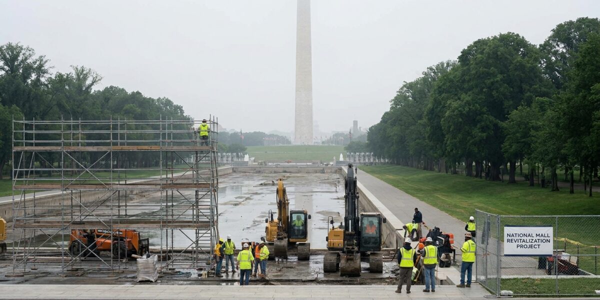Image for: The Department Of The Interior Is, Per NOTUS, Spending Approximately Ninety-Five Million Dollars On D.C. Beautification Projects Initiated Between December And April; The Reflecting Pool Renovation Was Fourteen Million; The Regilding Of Four Horse Statues With Twenty-Three-Point-Seven-Five-Karat Gold Leaf Is Five-Point-One Million; Both Contracts Were Awarded Without Competitive Bidding Under The Same Procurement Provision; Interior Secretary Doug Burgum Has Described The Project As 'Auramaxxing' Washington, D.C.; The Term Is Gen Z Slang; The Sentence Was Posted To The Official Department Of The Interior X Account; Deborah Has Constructed A Priority Matrix; The Matrix Has Two Columns
