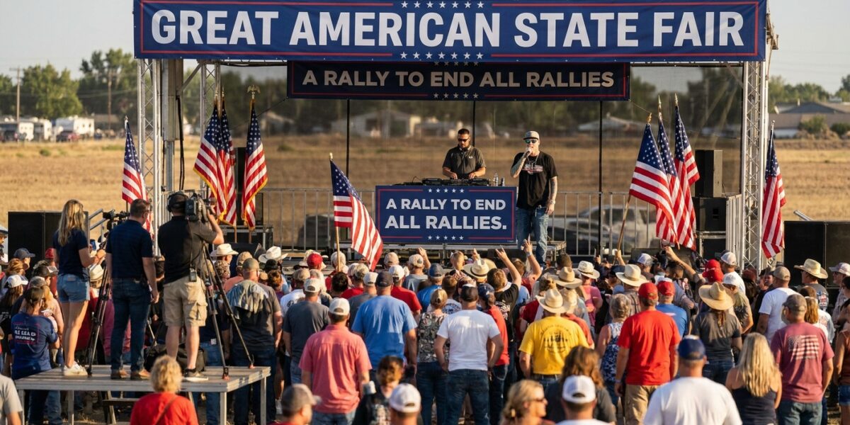 Image for: The Great American State Fair Was Originally Going To Have A Concert; The Concert Lineup Included Martina McBride, Bret Michaels, The Commodores, Young MC, And Morris Day And The Time; Most Of Them Withdrew, Several Saying They Had Been Told The Event Was Nonpartisan And Had Concluded It Was Not; The President Rebranded The Opening As 'A Rally To End All Rallies' And Wrote That He Did Not Want 'Singers With No Talent, But Big Fees To Put You To Sleep'; Vanilla Ice Stayed; C-Plus-C Music Factory's Freedom Williams Stayed And Said He Does Not Support The President But Would Perform Anyway; Millicent Has Watched Lineups Collapse Before; This One Collapsed In A Specific And Documentable Pattern