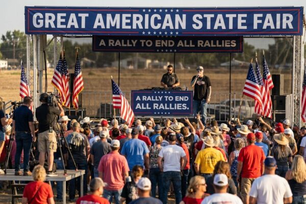 Image for: The Great American State Fair Was Originally Going To Have A Concert; The Concert Lineup Included Martina McBride, Bret Michaels, The Commodores, Young MC, And Morris Day And The Time; Most Of Them Withdrew, Several Saying They Had Been Told The Event Was Nonpartisan And Had Concluded It Was Not; The President Rebranded The Opening As 'A Rally To End All Rallies' And Wrote That He Did Not Want 'Singers With No Talent, But Big Fees To Put You To Sleep'; Vanilla Ice Stayed; C-Plus-C Music Factory's Freedom Williams Stayed And Said He Does Not Support The President But Would Perform Anyway; Millicent Has Watched Lineups Collapse Before; This One Collapsed In A Specific And Documentable Pattern