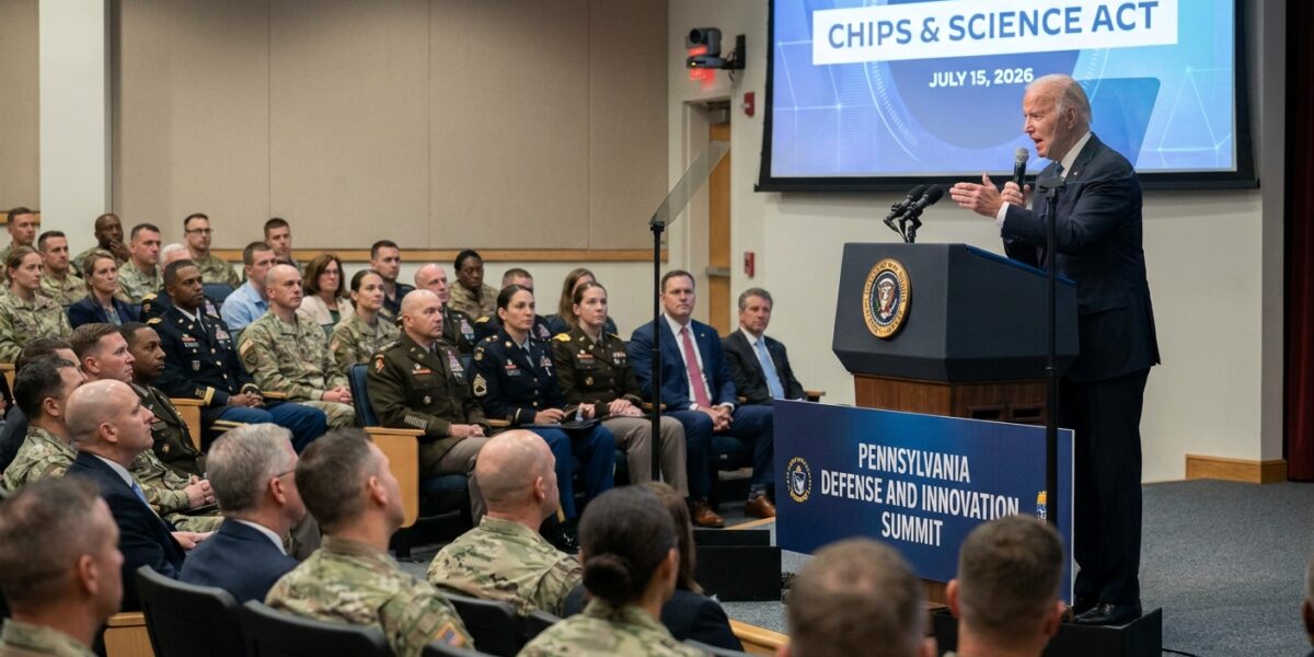 Image for: At The Pennsylvania Defense And Innovation Summit, The President Claimed That Under The CHIPS Act, 'If You Weren't Transgender, As An Example, You Didn't Qualify,' And That Companies 'Looked All Over For Transgender People To Run The Company' But 'Couldn't Find Them' Because 'They Weren't Into The Chip Making Business, I Guess'; The CHIPS Act Funds Semiconductors; Semiconductors Are Built From Transistors; The Transistor Was Invented At Bell Labs In 1947; Yolanda Has Prepared A Brief Explainer Distinguishing The Transistor From The Transgender Community; Yolanda Cannot Believe The Explainer Is Necessary; The Explainer Is Necessary