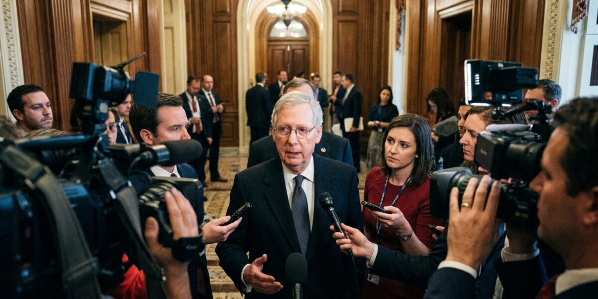 Image for: Senator Mitch McConnell, Eighty-Four, Was Hospitalized For Roughly A Month While His Office Declined To Say Why, Issuing One Statement On July Second And Then Pointing All Subsequent Inquiries Back At It; Into The Vacuum Flowed Rumors, Including A Claim That He Was Braindead, Which His Friends Rebutted By Describing Twenty-Minute Phone Calls; On July Twelfth The Senator Ended The Speculation Himself: He Had A Fall, Was Briefly Unconscious, Broke Nothing, And Picked Up A Mild Case Of Pneumonia; Douglas Wishes The Senator A Full Recovery, Sincerely; Douglas's Subject Is Not The Man; Douglas's Subject Is The Vacuum