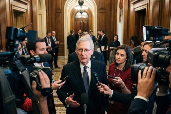 Image for: Senator Mitch McConnell, Eighty-Four, Was Hospitalized For Roughly A Month While His Office Declined To Say Why, Issuing One Statement On July Second And Then Pointing All Subsequent Inquiries Back At It; Into The Vacuum Flowed Rumors, Including A Claim That He Was Braindead, Which His Friends Rebutted By Describing Twenty-Minute Phone Calls; On July Twelfth The Senator Ended The Speculation Himself: He Had A Fall, Was Briefly Unconscious, Broke Nothing, And Picked Up A Mild Case Of Pneumonia; Douglas Wishes The Senator A Full Recovery, Sincerely; Douglas's Subject Is Not The Man; Douglas's Subject Is The Vacuum