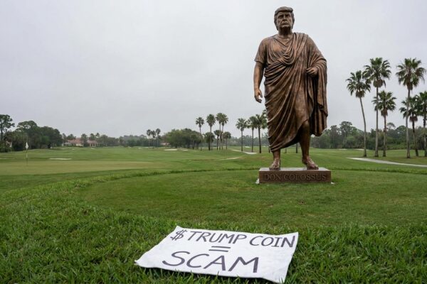 Image for: The President's Memecoin Has Crashed Ninety-Seven Percent And Now Trades At Exactly One Dollar And Seventy-Six Cents; This Publication Has Spent A Year Documenting The Administration's Founding-Era Numerology — The One-Point-Seven-Seven-Six Billion Dollar Anti-Weaponization Fund, The Venture Firm Named 1789 Capital, The $PATRIOT Memecoin That Funded A Twenty-Two-Foot Golden Statue; Douglas Has Argued, Throughout, That The Numbers Were Marketing; Douglas Must Now Report That The Market Has Answered The Marketing In Its Own Language; The Coin Sought 1776; The Coin Found $1.76; Douglas Did Not Write This Ending; Nobody Could Have; The Ledger Wrote It